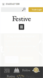 Mobile Screenshot of festive.co.uk